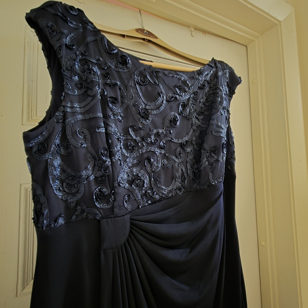 NWT navy blue, formal dress.